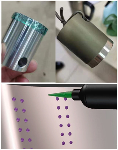 UN-UV耐酸遮蔽涂料可適用于航空發(fā)動(dòng)機(jī)氣孔和榫頭批量酸洗返修工作